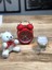 14 Şubat Sevgililer Günü Özel Çalar Saat,peluş Ayıcık Anahtarlıklı ve Incili Mum 1