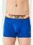 U.S. Polo Assn. Erkek Saks - Antrasit Melanj - Turuncu 3'lü Boxer 80434 2