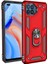 Oppo A93 Kılıf Yüzüklü Standlı Tank Çift Katmanlı Vega Kırmızı 1