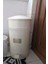 Pedallı Metal Galvaniz Mutfak Banyo Kapaklı Çöp Kovası 16 Lt Krem 4