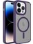 Apple iPhone 14 Pro Kılıf Mat Arka Yüzey Zore Flet Magsafe Kılıf 1