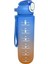 1000ML Pipetli Tritan Çift Renkli Motivasyon Matarası 1