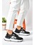 Siyah Kumaş Kalın Tabanlı Spor Ayakkabı Sneakers P973516904 4