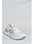 Beyaz Kumaş Kalın Tabanlı Spor Ayakkabı Sneakers P973516904 4