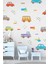 Arabalar Çocuk Odası Sticker Seti - Çocuk Bebek Odası Arabalar ve Puantiyeler Sticker 1