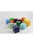 Aliwooden 12 Li Renkli Büyük Küp (5cm) 1