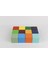 Aliwooden 12 Li Renkli Büyük Küp (5cm) 3
