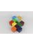 Aliwooden 12 Li Renkli Büyük Küp (5cm) 5