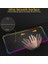 Rgb Siyah Zemin Ledli Gaming Mouse Pad Oyuncu Mouseped AL2595 3