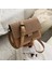 Manyetik Tokalı Kadın Küçük Kare Çanta Fermuarlı Iç Cep Crossbody Çanta (Yurt Dışından) 1