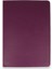 Samsung Galaxy T870 Tab S7 11 Kılıf 360 Tablet Dönerli Kılıf - Mürdüm 3