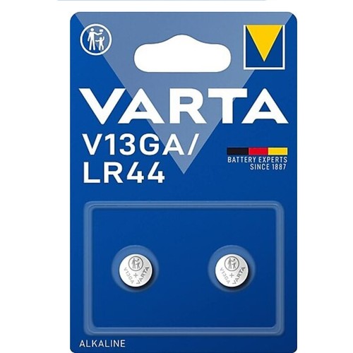 Varta V13GA/LR44 Yassı Pil Elektronik Küçük 3'lü