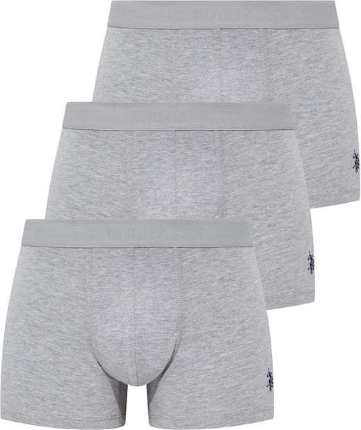U.S. Polo Assn. Erkek Siyah 3'lü Boxer 80173