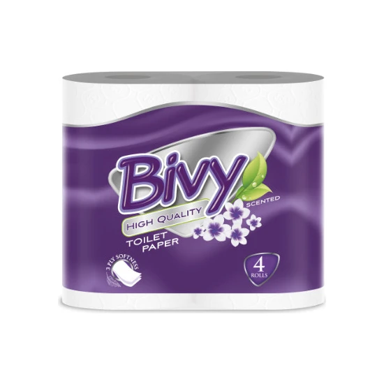 Bivy 4'lü Tuvalet Kağıdı (Sabunkokulu)