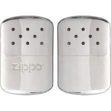 Zippo Parlak Gri Hand Warmer El Isıtıcısı Cep Sobası Chrome 40365