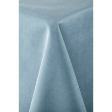 Hedef Okey Kadife (Flok) Kaydırmaz Kare ( Çuha ) Oyun Masası Örtüsü ( Gri )