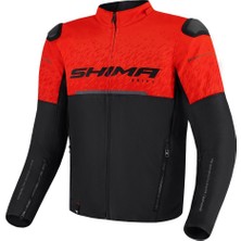 Shıma Shima Drift Korumalı Motosiklet Montu Kırmızı