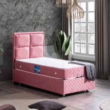 Setay Grand İkili Set Tek Kişilik Baza Başlık - Pembe