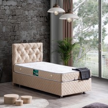 Setay Vita İkili Set Tek Kişilik Baza Başlık - Bej