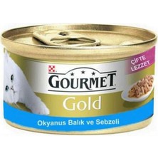 Gourmet Gold Balık&ispanak Çifte Lezzet-85 gr