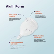 İrie Adet Kabı Regl Kabı Menstrüel Kap Menstrual Cup Yumuşak & Hassas / Alman %100 Medikal Silikon