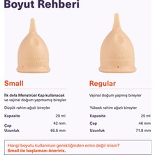 İrie Adet Kabı Regl Kabı Menstrüel Kap Menstrual Cup Yumuşak & Hassas / Alman %100 Medikal Silikon