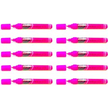 Picador Fosforlu Kalem 421 Pembe 10 Lu Paket