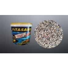 Vitasand Pro-04 3mm Midye Kırığı 20 kg Kova Akvaryum Kumu