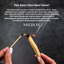 Mie Box Palo Santo Peru Ağaç Tütsü 1 Adet (10-12 Gr, Sertifikalı)