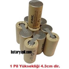 Bosch Dewalt 12V Batarya Için 2400MAH Pil Değişim Grubu