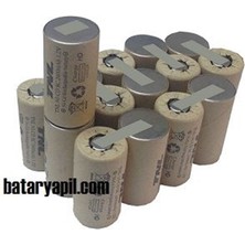 Bosch 18V Batarya Için 2400MAH Sc 4.3x2.3cm Boy Pil Grubu