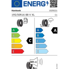 Hankook 195/50 R16 88V Xl Ventus Prime 4 K135 Oto Yaz Lastiği ( Üretim Yılı: 2023 )