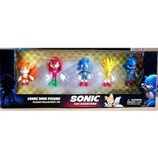 Sonic Oyuncak Figür Sonic Power Figür Sonic 5li Figür Seti Supersonic Metalsonic Figürleri