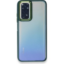 FitCase Xiaomi Redmi Note 11 / 11S Kılıf Luna Lens Kamera Çerçeveli Silikon Kapak