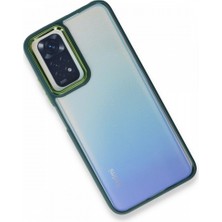 FitCase Xiaomi Redmi Note 11 / 11S Kılıf Luna Lens Kamera Çerçeveli Silikon Kapak