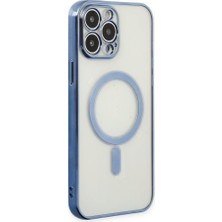 FitCase iPhone 12 Pro Kılıf Magsafe Özellikli Lazer Silikon Kapak