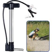 Depposite Katlanabilir Portatif Bisiklet Motorsiklet Top Şişirme Pompası