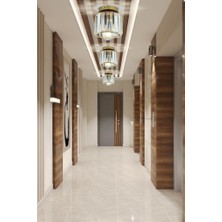 Istanbul Avize Plafonyer Tavan Eskitme Y-10 Kristal Taşlı Avize