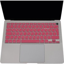 McStorey Macbook Air M1 Klavye Kılıf 13 inç UK(EU) Arapça Baskılı A2179 A2337 ile Uyumlu