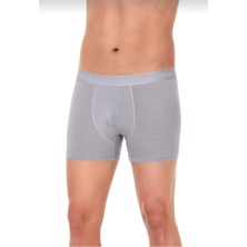 Yıldız 41 Erkek Likralı Boxer Gri 6 Adet