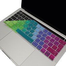 McStorey Macbook Pro Klavye Kılıfı UK Arapça Harf Baskı A1706 1989 2159 1707 1990 ile Uyumlu Dazzle