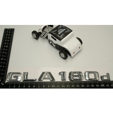 Dk Benz Gla 180D Bagaj Krom Metal 3m 3D Yazı Logo