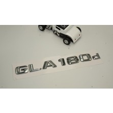 Dk Benz Gla 180D Bagaj Krom Metal 3m 3D Yazı Logo