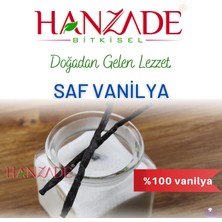 Hanzade Bitkisel Saf Vanilya Şekersiz 500 gr