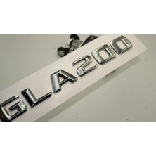 Dk Benz Gla 200 Bagaj Krom Metal 3m 3D Yazı Logo