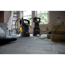 Stanley SXUP400PCE  Temiz Su Için Dalgıç Pompa (400 W, Maks. Akış Hızı 9.000 L/sa, Maks Basma Yüksekliği 8 M)
