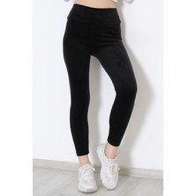 Kadife Tayt Siyah - 10318.1582.