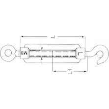 Gerdirme Galvanizli M6