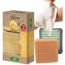 PHYTOFLORA Findit Phytoflora Kavun Özlü Sabun 125 gr (Kese ve Sabunluk Hediyeli)