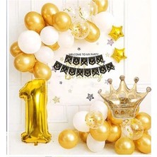 Çıtı Pıtı Store 1 Yaş Doğum Günü Balon Süslemeleri